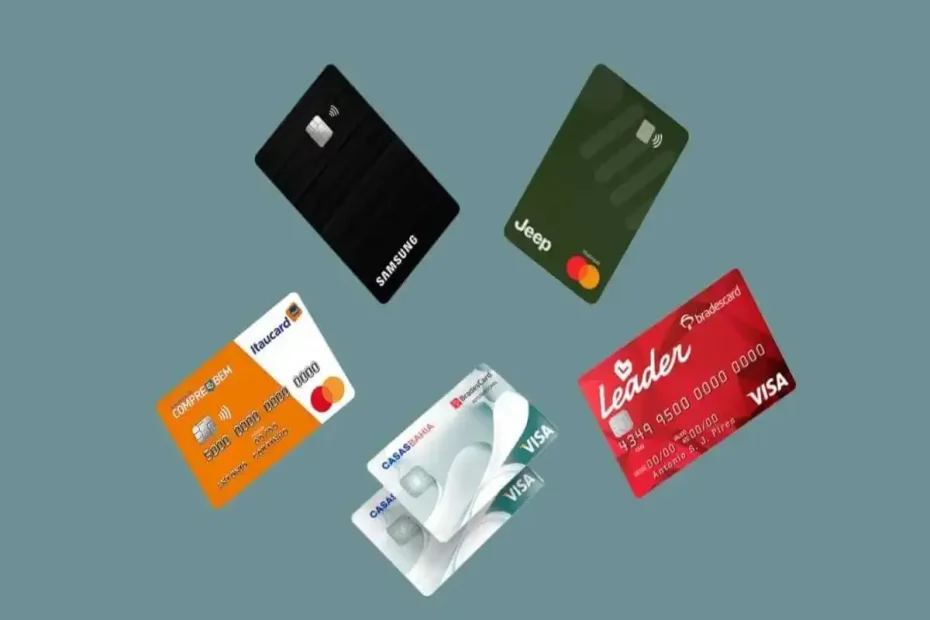 Cartões de Crédito de Lojas